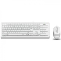 A4 Tech F1010 BEYAZ USB Klavye Mouse Set